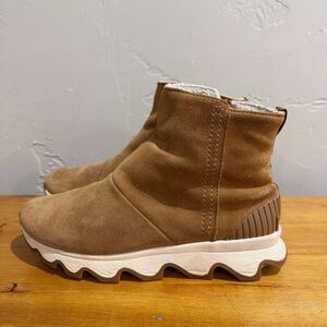 SOREL Kinetic suede sneaker boots